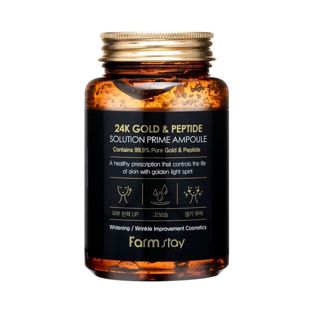 

Сыворотка с пептидами и золотом Farmstay 24k Gold & Peptide Prime Ampoule