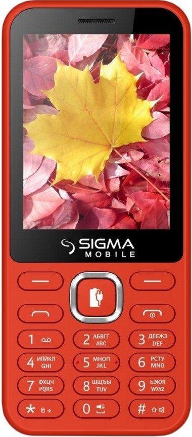 

Мобильный телефон Sigma mobile X-style 31 Power (Red) UA-UCRF [34934]