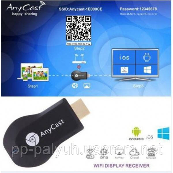 

Медиаплеер Anycast M4 Plus TV Stick