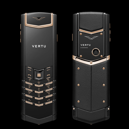 

Мобильный телефон Vertu S9 signature black gold