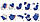 Чехлы на Форд Фиеста Фокус Фьюжн Мондео Куга Б Ц С Макс Ford Fiesta Focus Fusion Galaxy Mondeo (универсальные), фото 8