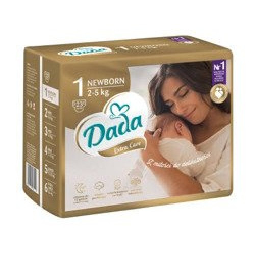 Подгузники детские DADA Extra Care GOLD (1) Newborn 2-5кг 23 шт

дада 