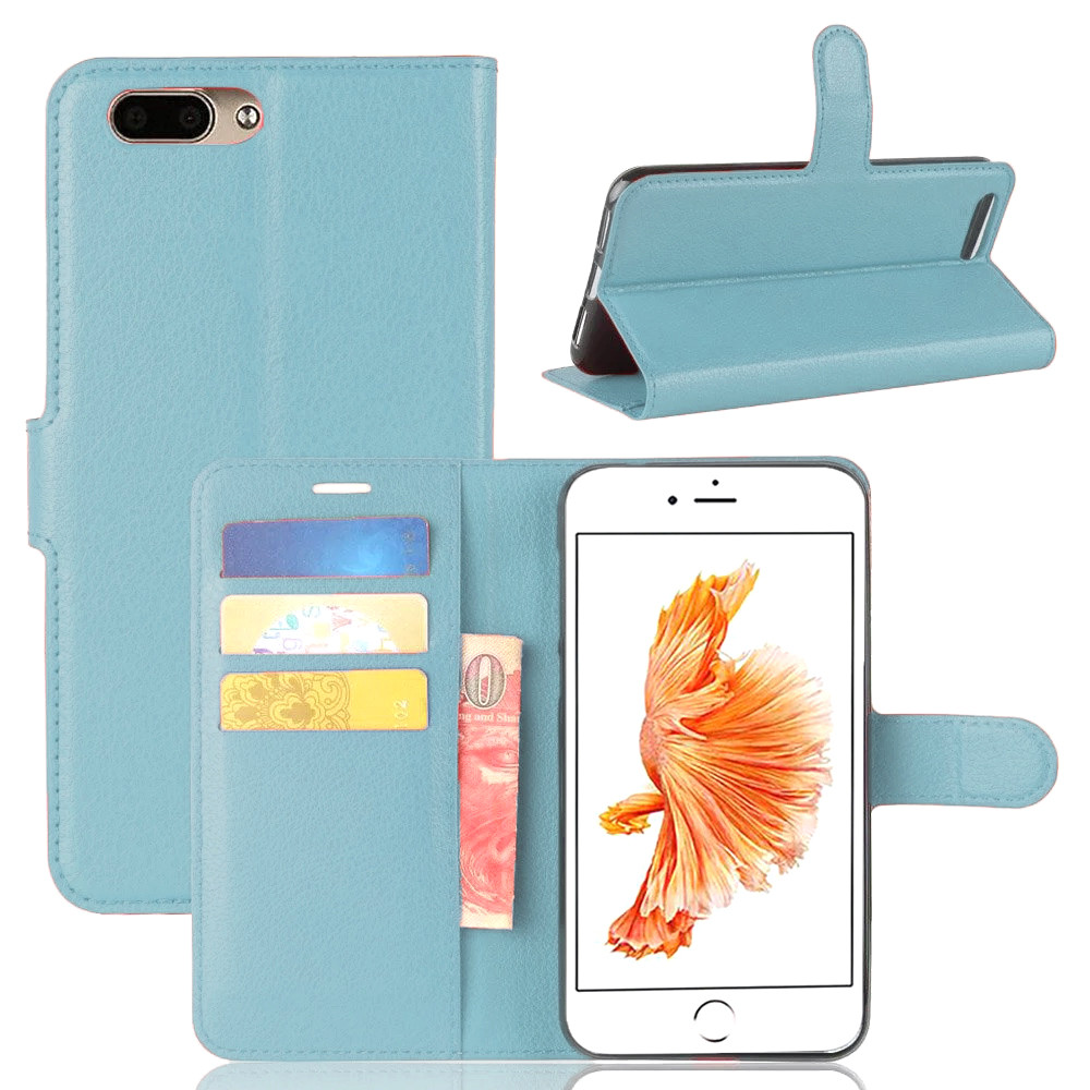 

Чехол-книжка Litchie Wallet для Apple iPhone 7 Plus / iPhone 8 Plus Blue, Голубой