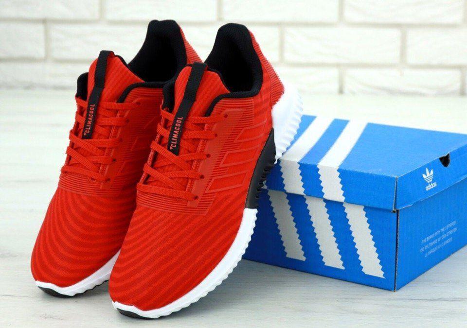 

Мужские кроссовки Adidas Climacool Blue / Адидас Климакул Синие Red, 44