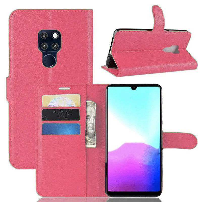 

Чехол-книжка Litchie Wallet для Huawei Mate 20 Rose, Розовый