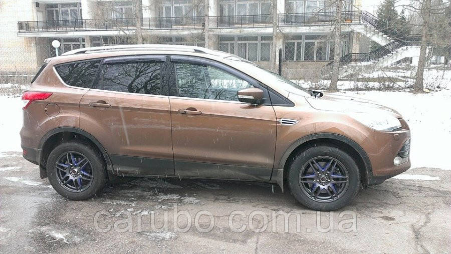 

Дефлекторы окон (ветровики) FORD KUGA, 13-, 4ч, темный SIM