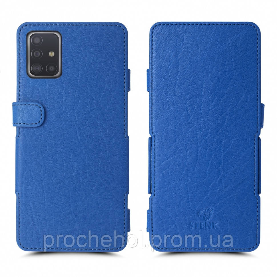 

Чехол книжка Stenk Prime для Samsung Galaxy A51 Ярко-синий