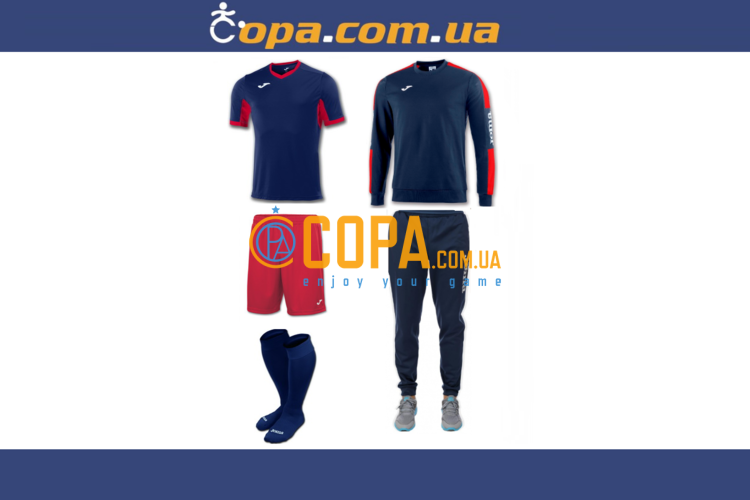 

Набор тренировочный Joma Champion IV (5 предметов) (темно-синий)