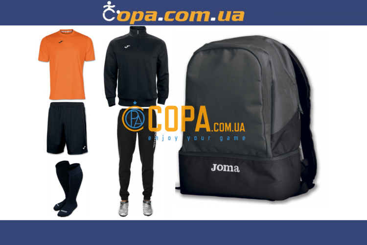 

Набор тренировочный Joma Combi (6 предметов) (оранжевый)