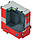 Котел твердопаливний DEFRO OPTIMA PLUS MAX (з автоматикою) 60 кВт. червоно-сірий, фото 2