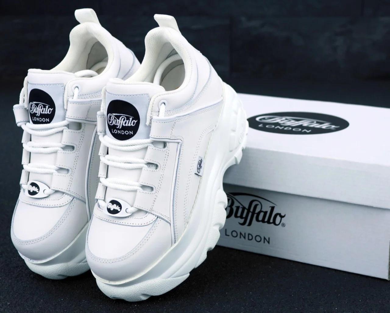 

Кроссовки на платформе Buffalo London White, 38