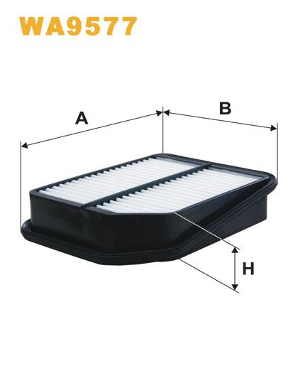 

WIX WA9577 Фильтр воздушный Filtron AP 173/2