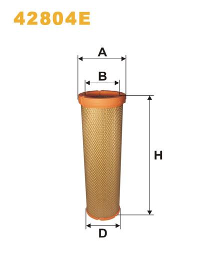 

WIX 42804E Фильтр воздушный