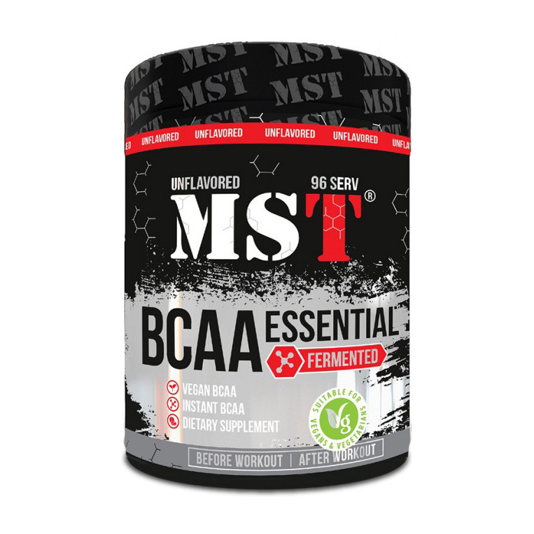 

MST Nutrition BCAA Essential 480 г (Unflavored) Fermented (96 порцій