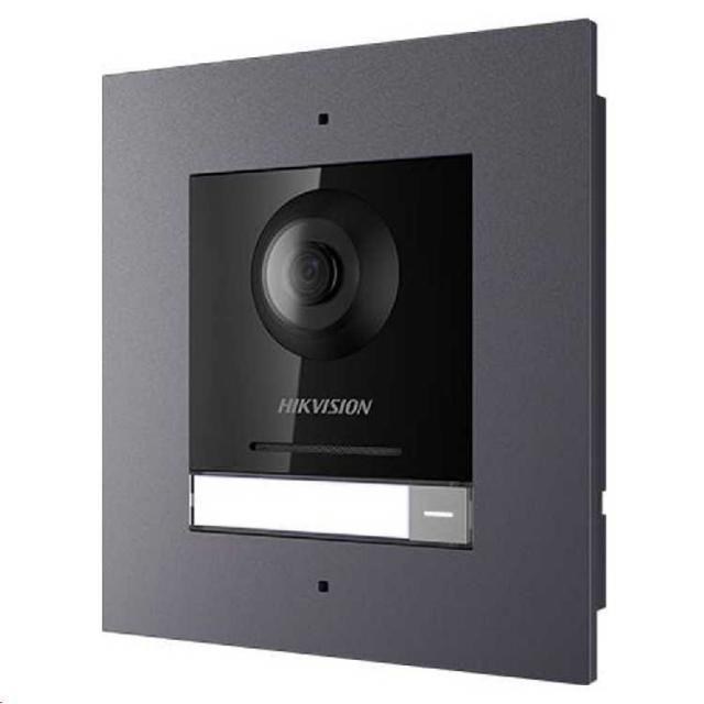 

Hikvision DS-KD8003-IME1/FLUSH. Комплект модуля вызывной IP панели + врезная рамка