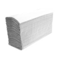 Рушники паперові целюлоза Z-складання двошарові білі 120 шт