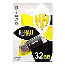 Флешка Hi-Rali 32GB Rocket series, чорна