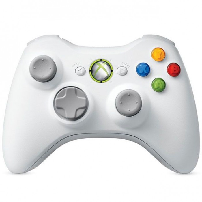 Беспроводной джойстик для Xbox 360 БелыйНет в наличии