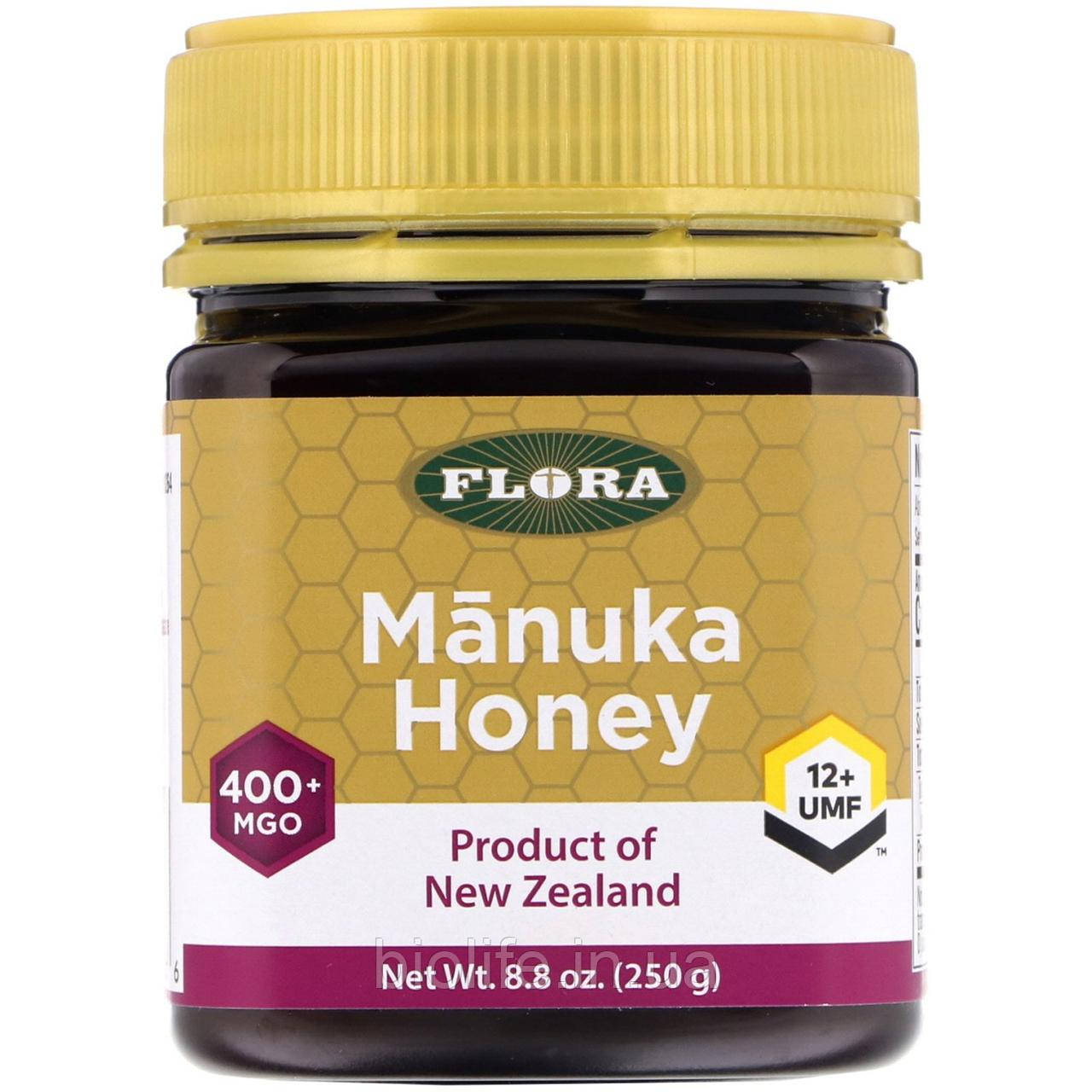 

Flora, Manuka Honey, MGO 400+, 8.8 oz (250 g)