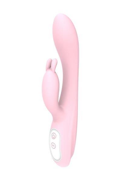 

Вибромассажер кролик DREAM TOYS HEATING BUNNY, Pink