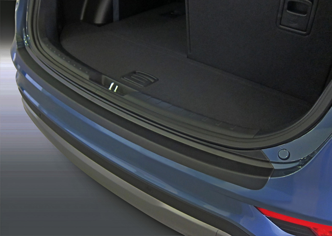 Пластикова захисна накладка на задній бампер для Hyundai Santa Fe Mk3 LIFT 2015-2018, фото 3