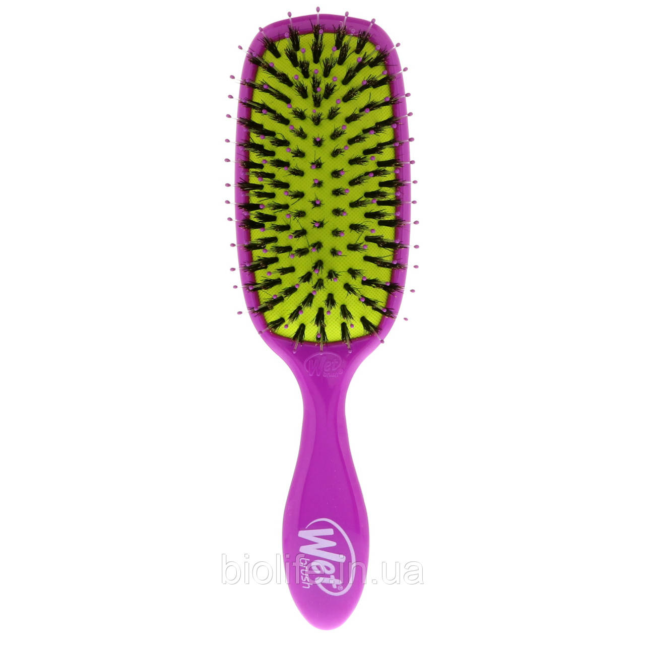 

Wet Brush, Shine Enhancer Brush, Maintain, Purple, 1 Brush