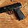 Пистолет стартовый KUZEY P122 черный с доп. магазином, фото 3