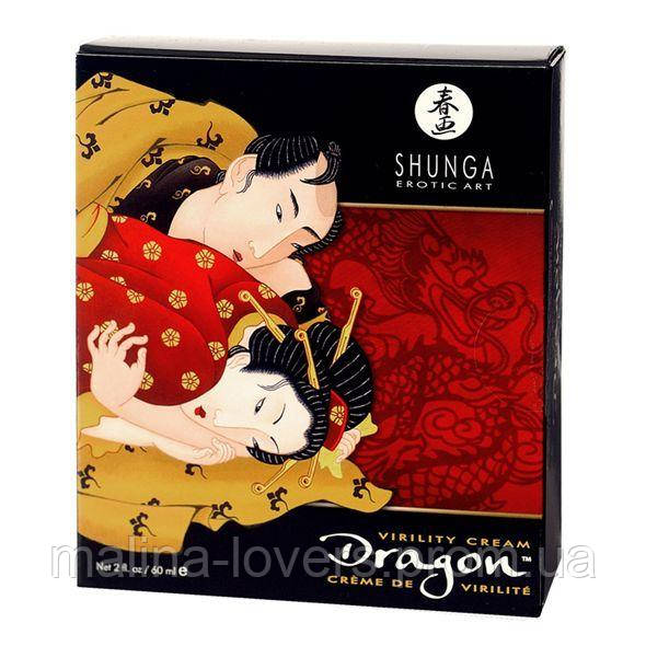 

Стимулирующий крем для пар Shunga SHUNGA Dragon Cream (60 мл), эффект тепло-холод и покалывание