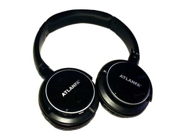 

Беспроводные наушники Bluetooth-гарнитура Atlanfa AT-7612 Stereo Black