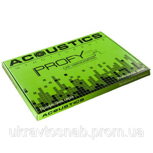 

Виброизоляция Acoustics PROFY 700*500*3,0 100 мк упаковка 10 листов