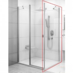 

Стенка для душевой кабины Ravak Chrome CPS-100 полированный алюминий+Transparent 9QVA0C00Z1