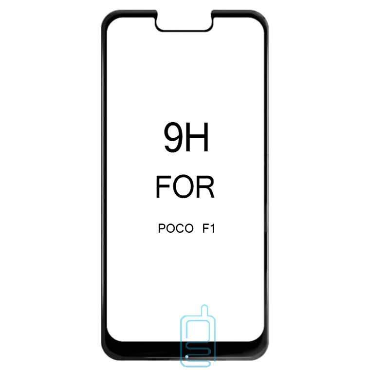 

Защитное стекло 5D Xiaomi Pocophone F1 black тех.пакет