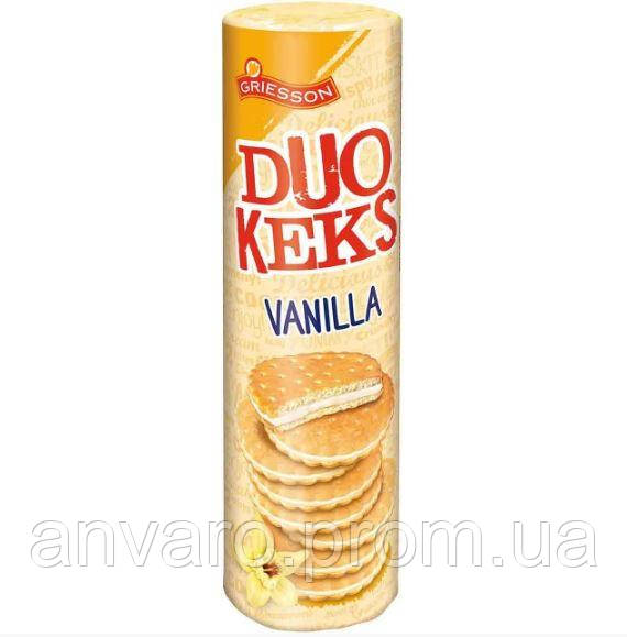 

Печиво Duo Keks vanilla 500g (20шт/ящ)