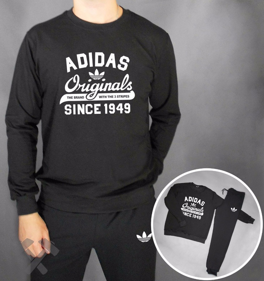

Мужской спортивный костюм Adidas, Адидас, черный (в стиле), В ассортименте