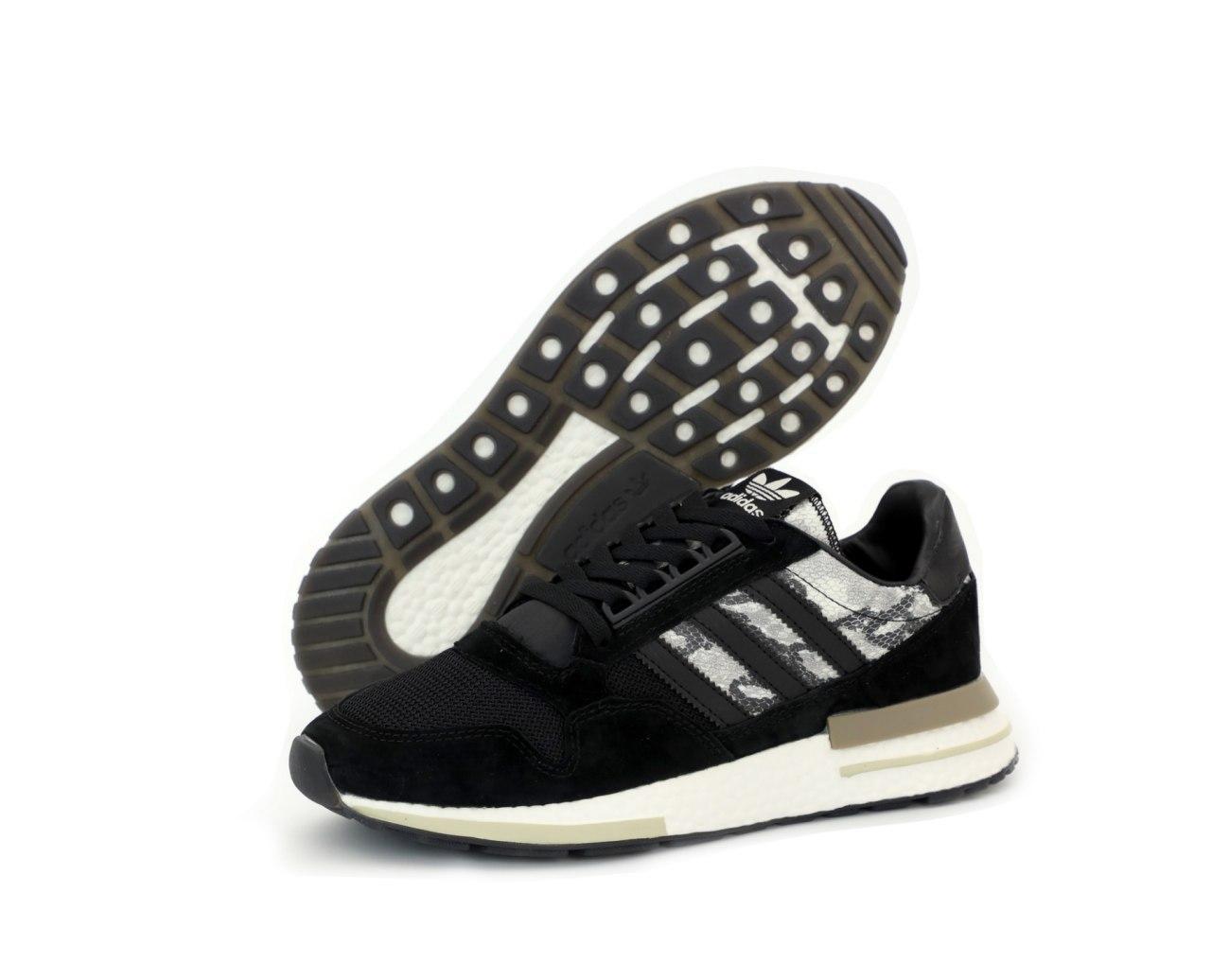 

Мужские кроссовки Adidas ZX 500 31647 черные, Черный