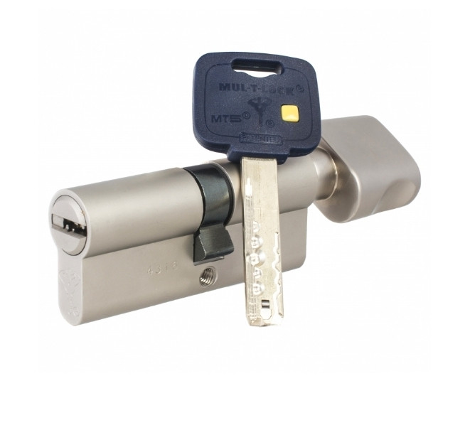 

Цилиндр Mul-T-Lock MT5+ ключ/поворотник 120 мм 55х65Т