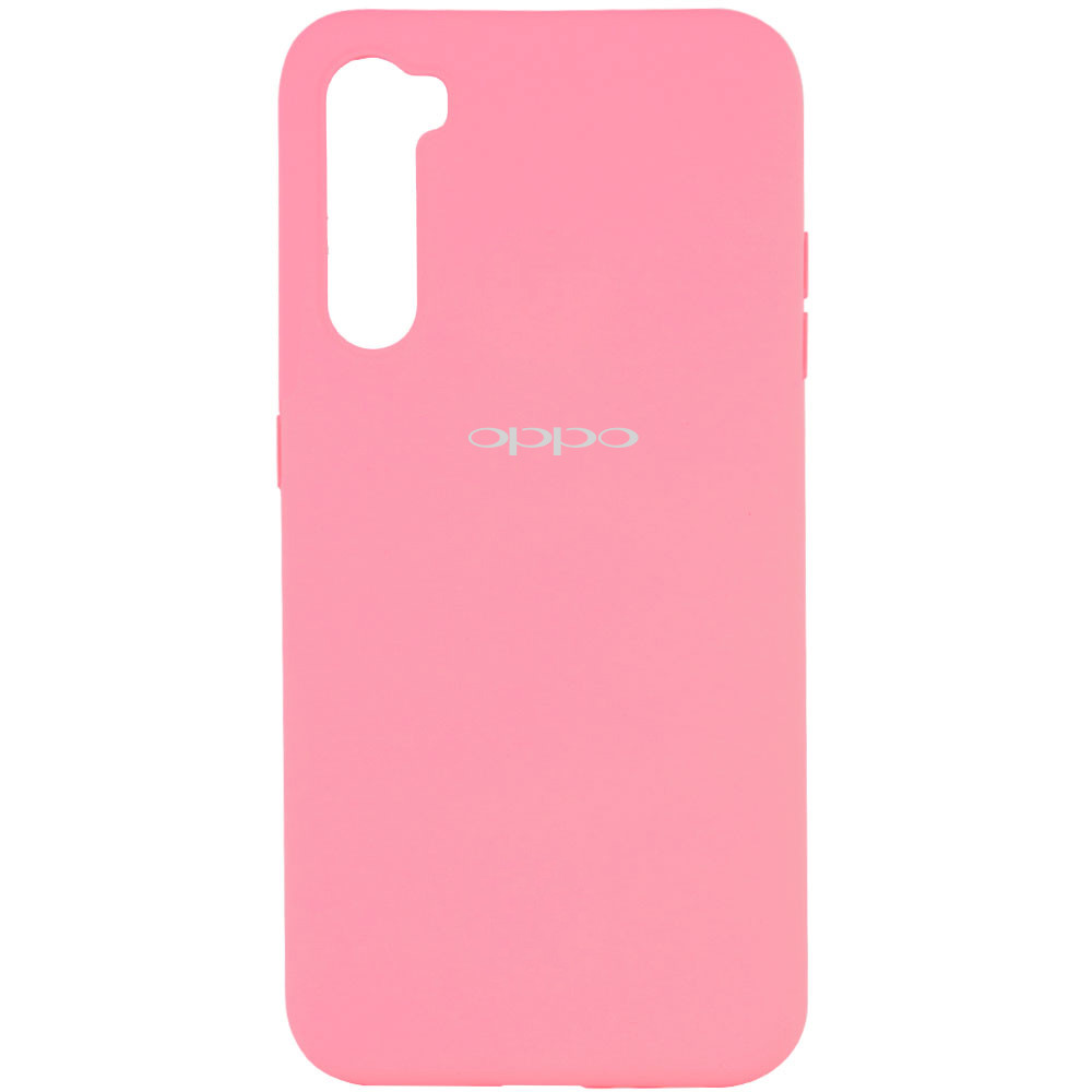 

Чехол Silicone Cover Full Protective (A) для OPPO Realme 6 Розовый / Pink