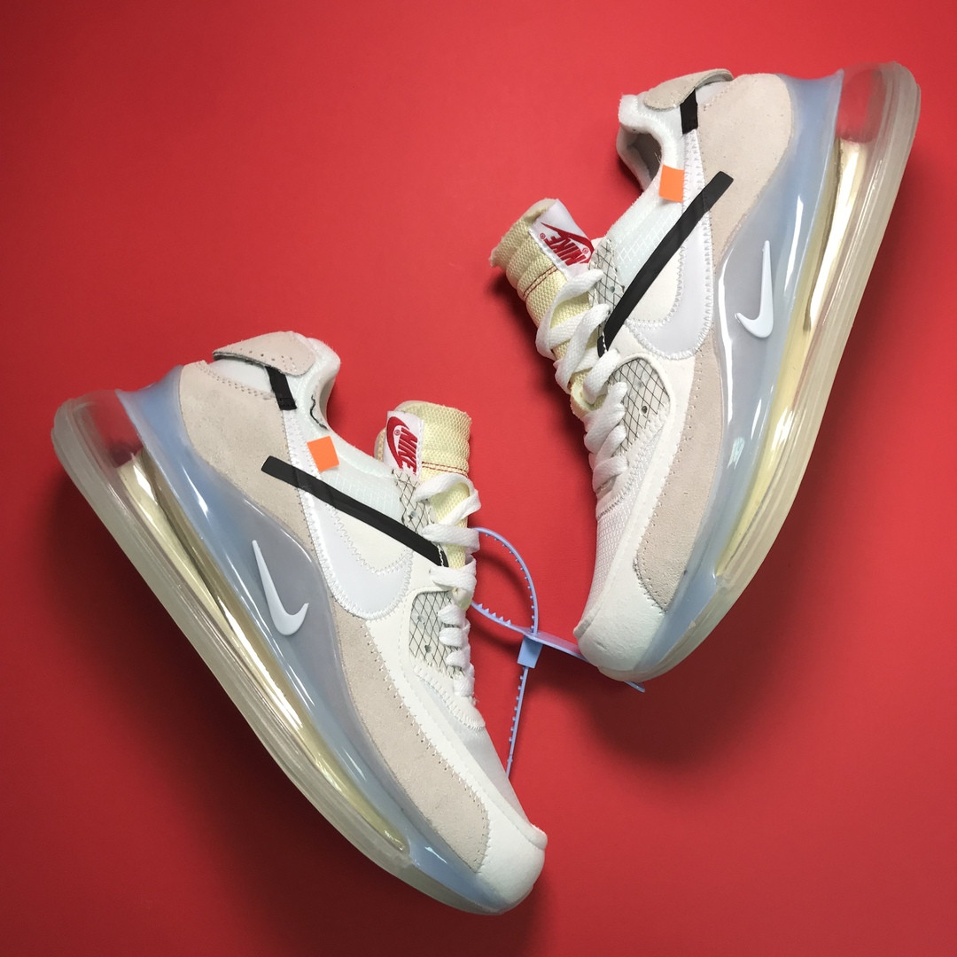 

Мужские кроссовки Nike Air Max 720 OFF-White Grey (Серый)