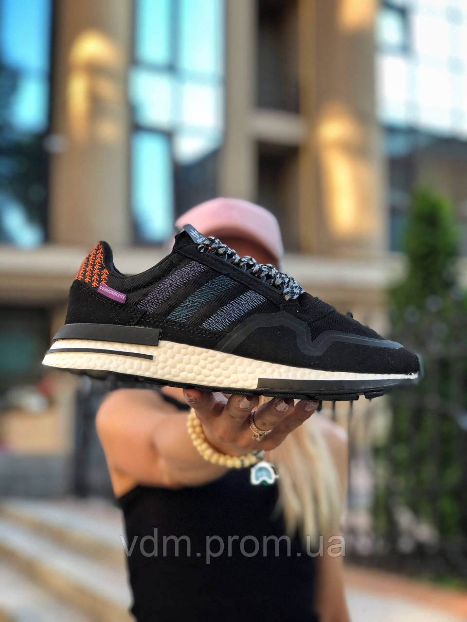 

Кроссовки летние женские Adidas Nite Jogger в стиле Адидас Найт Джугер, текстиль, код Z-3056. Черные 39