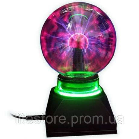 

Ночник Magic Flash Ball " Плазменный шар 5", Светильник Магический шар, Стеклянный шар теслы светильник