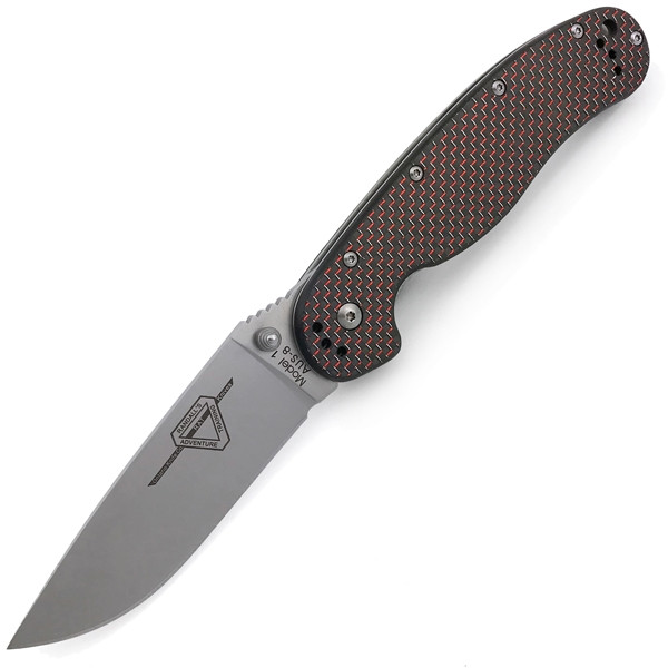 

Нож Ontario Rat 1 Carbon D2 (copy), Красный