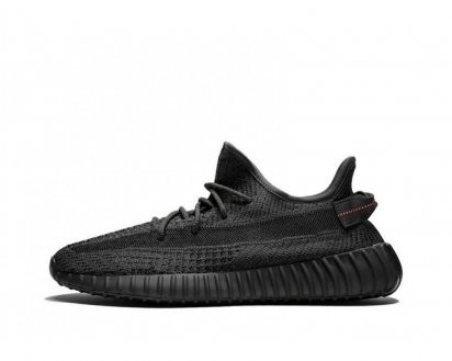 

Adidas Yeezy 350 V2 Black 36-45 мужские женские изи статик, Черный