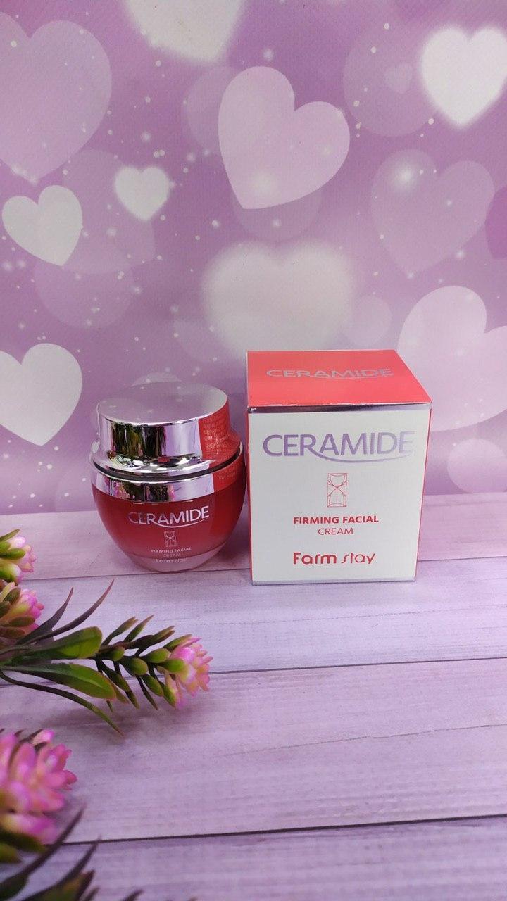 

Укрепляющий крем для лица FarmStay Ceramide Firming Facial Cream