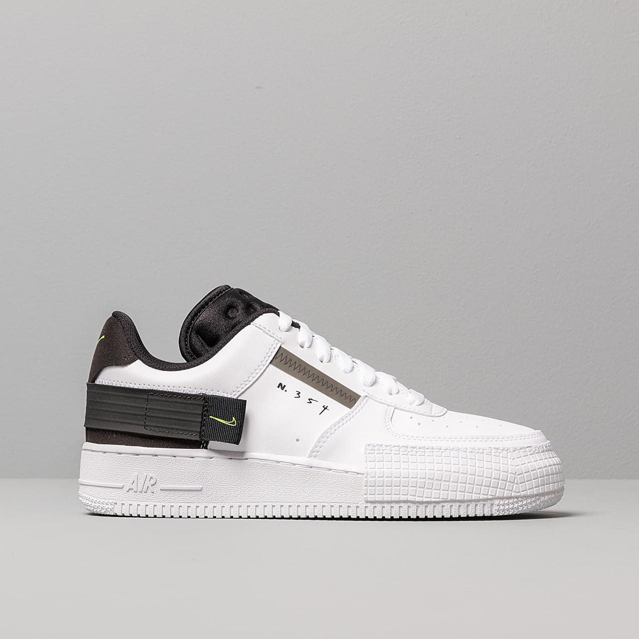 air force one type white black volt