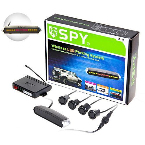 

Парктроник SPY LP-121/LED/4 датчика D=18mm/коннектор/Radio/black (LP-121)