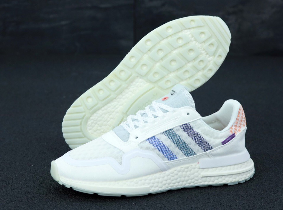 

Кроссовки женские Adidas ZX 500 белые, Адидас, натуральная замша, сетка, прошиты. Код KD-11869 да, да, да, 39