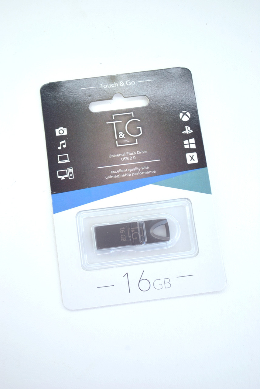 

Флеш-накопитель Usb 16Gb T&G 117 Metal series Black