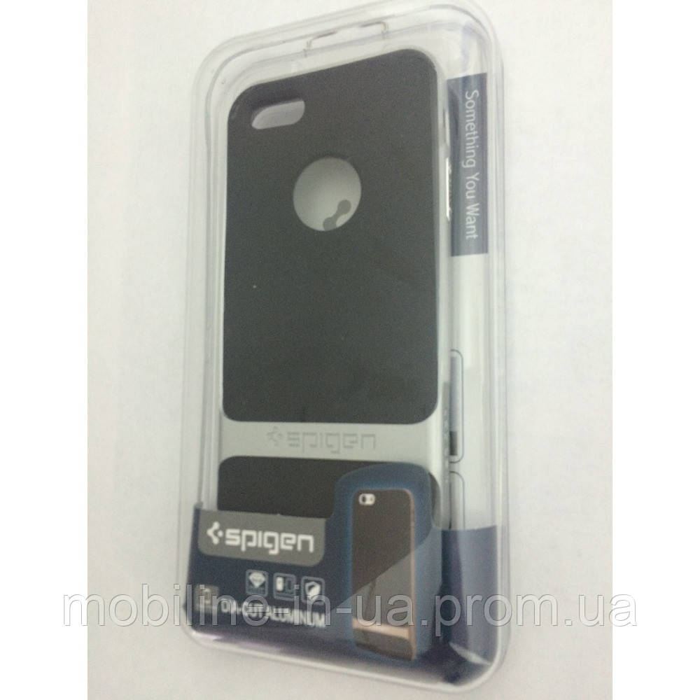 

Накладка SGP iPhone 6/6S (PVC) (Dia-cut aluminum) white