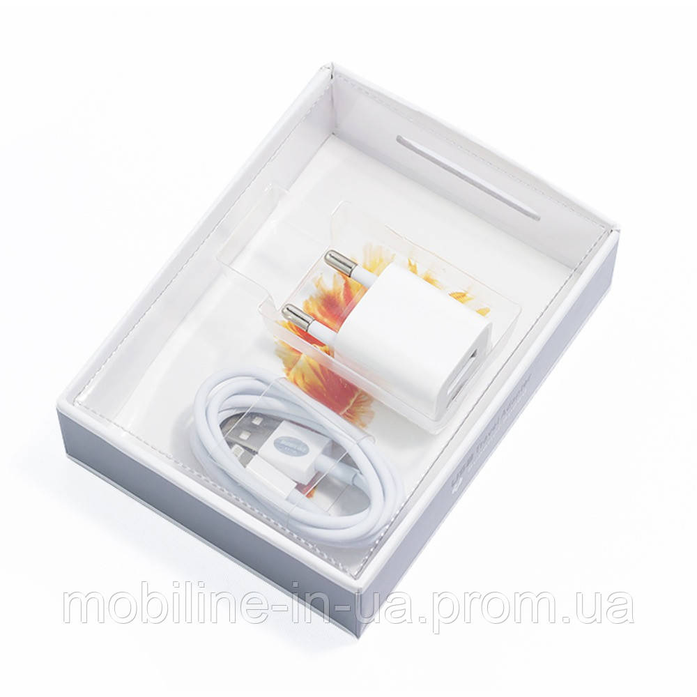 

СЗУ 2in1-L AppleCopy (1A) short charger (clear box) Lightning