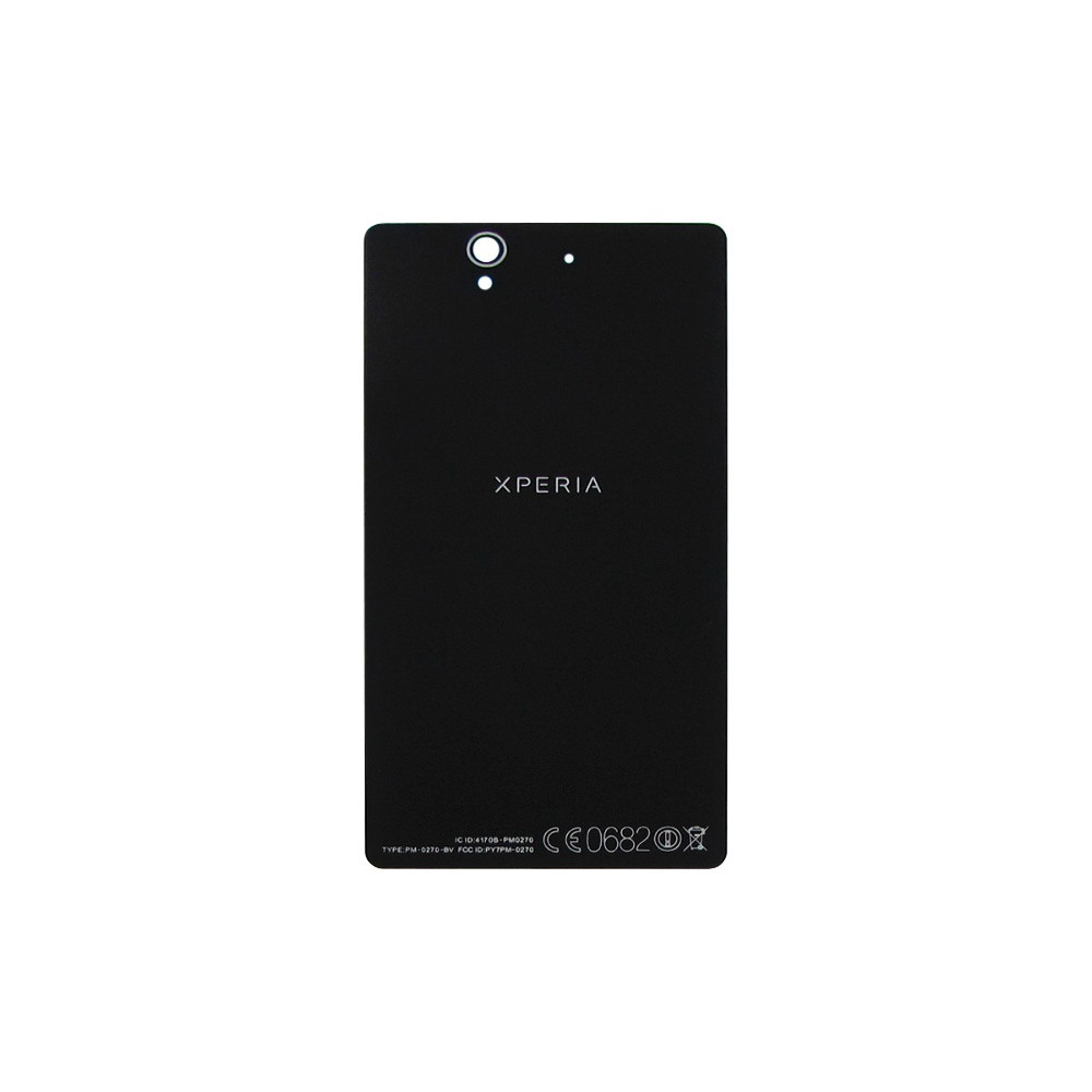 Заднее стекло корпуса  для Sony  C6602/ C6603, L36h Xperia Z чёрное